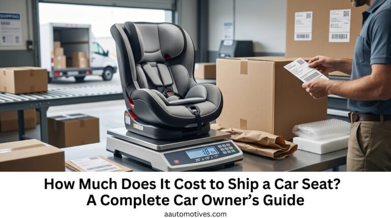 measuring package dimensions for shipping a car seat accurately