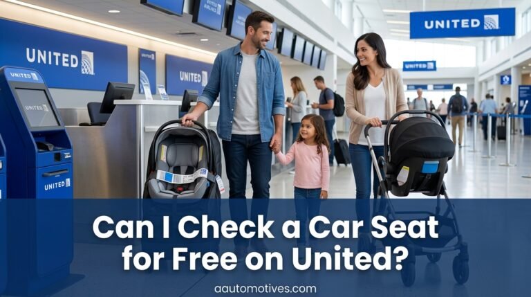 can i check a car seat for free on united luggage inspection