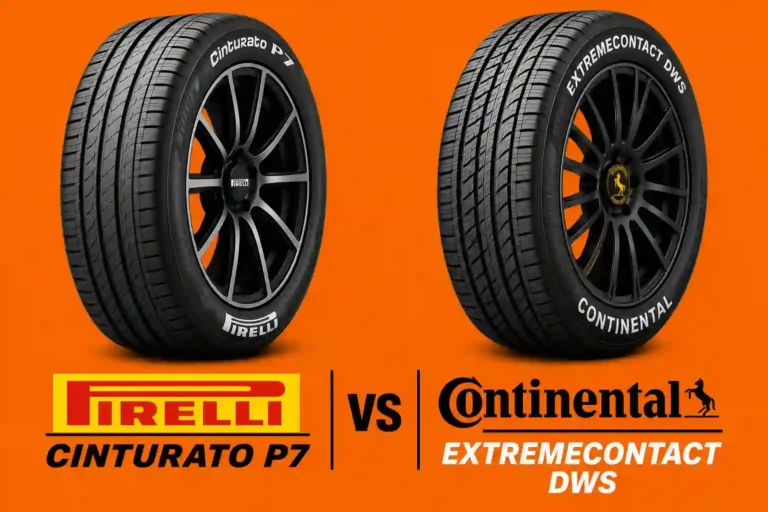 Pirelli Cinturato P7 vs Continental ExtremeContact DWS