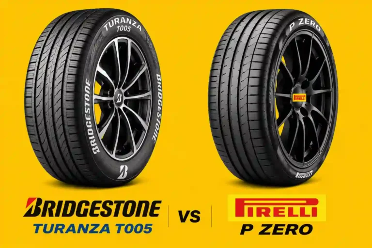 Bridgestone Turanza T005 vs Pirelli P Zero