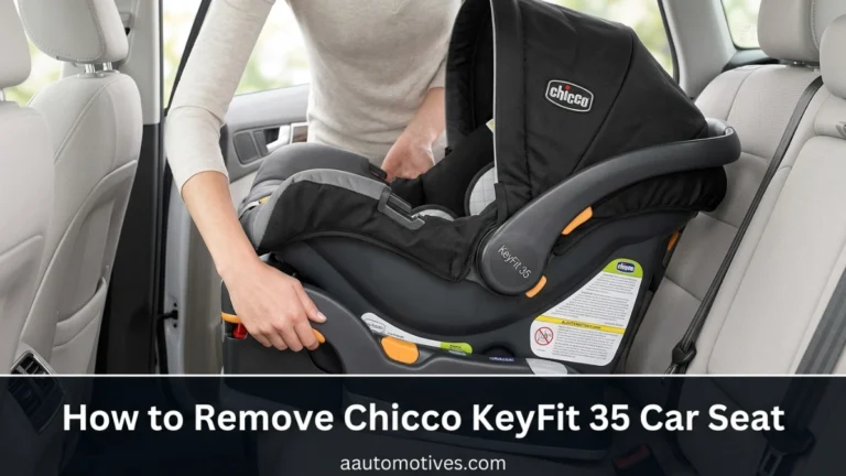 checking Chicco KeyFit 35 car seat carrier attachment to base