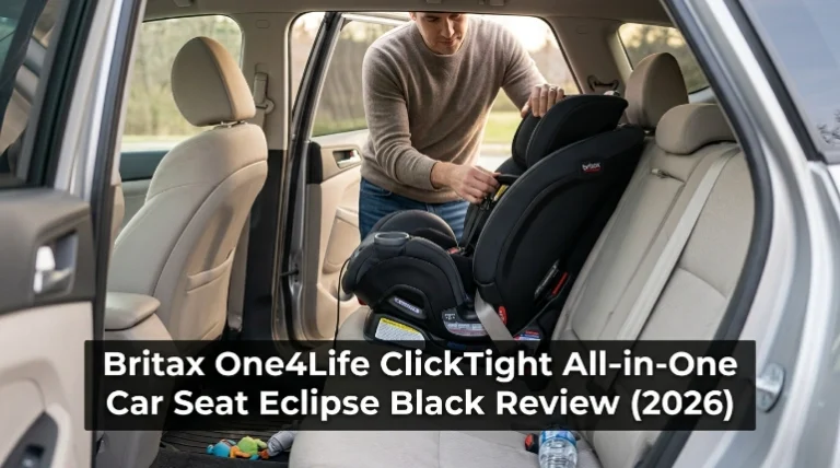 Britax One4Life ClickTight all in one car seat Eclipse Black three-stage concept graphic