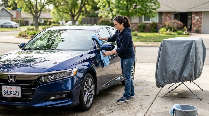 Practical steps to stop condensation under car cover before storage